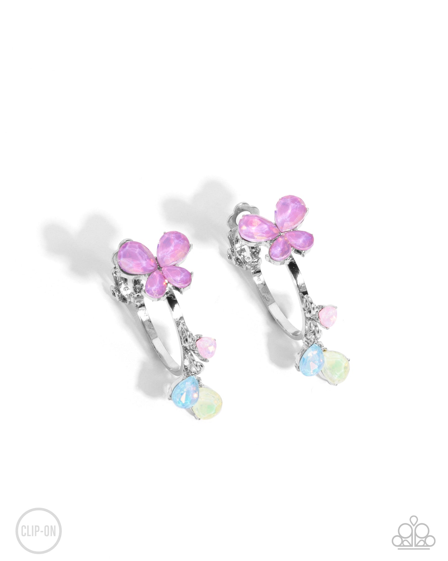 Fairy Fantasy - Multi clip-on earring