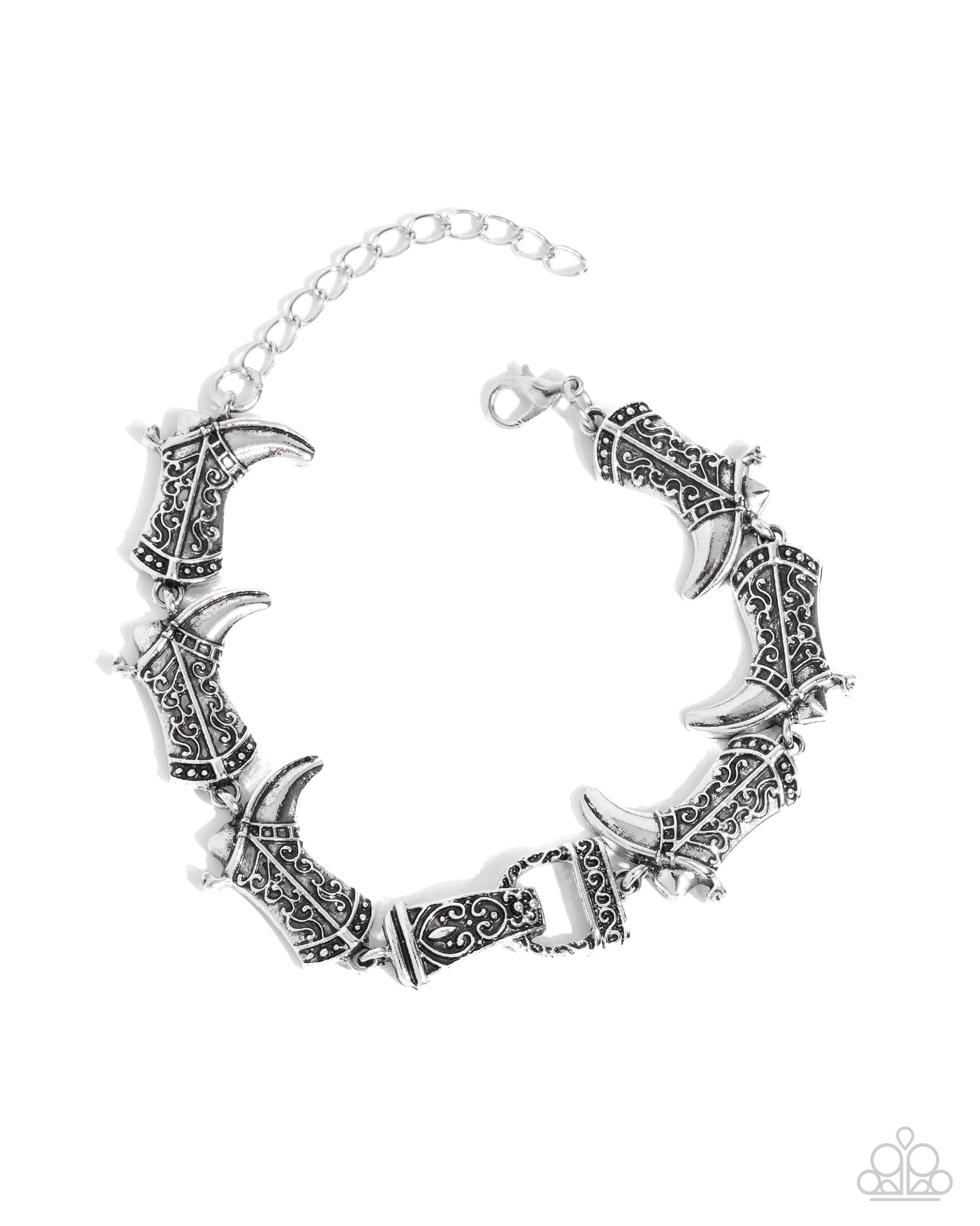 Candid Cowboy - Silver bracelet E034