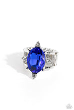 Load image into Gallery viewer, Sensational Sparkle - Blue ring E015
