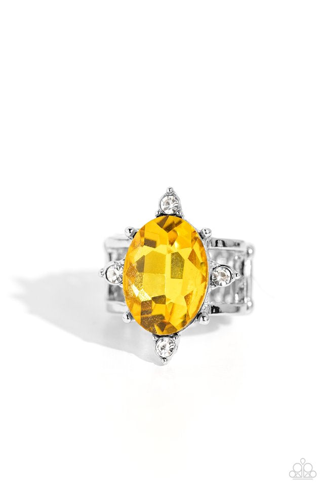 Sensational Sparkle - yellow ring E017