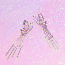 Load image into Gallery viewer, A Few Of My Favorite WINGS - Pink earring GIMME THE GLITZ 2024 EXCLUSIVE E004
