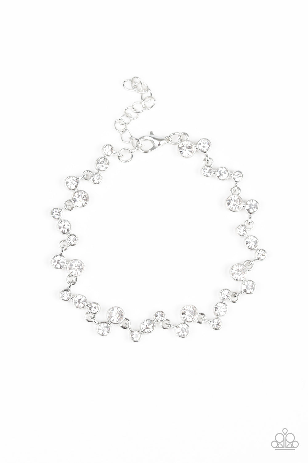 Starlit Stunner - White bracelet 2128