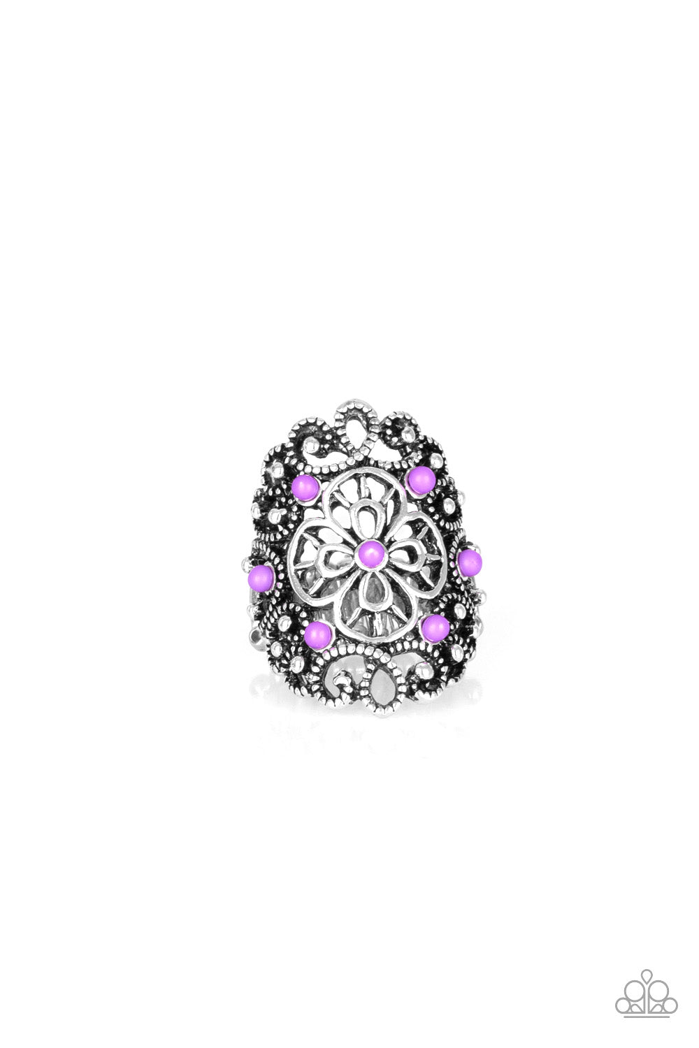 Floral Fancies - Purple ring 2114