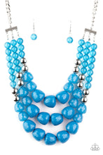 Load image into Gallery viewer, Forbidden Fruit - Blue necklace C008
