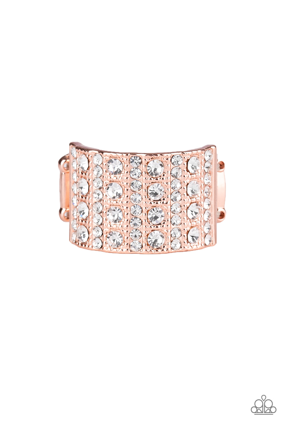 Diamond Drama - copper ring 811