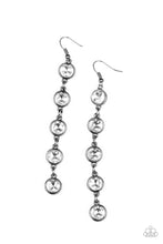 Load image into Gallery viewer, Trickle Down Twinkle - Black earring 927
