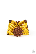 Load image into Gallery viewer, Tropical Sanctuary - Yellow bracelet 821
