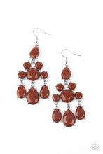 Load image into Gallery viewer, Afterglow Glamour - Brown earring 1720
