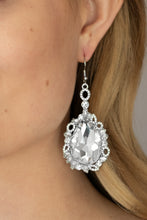 Load image into Gallery viewer, Royal Recognition - White earring 2092
