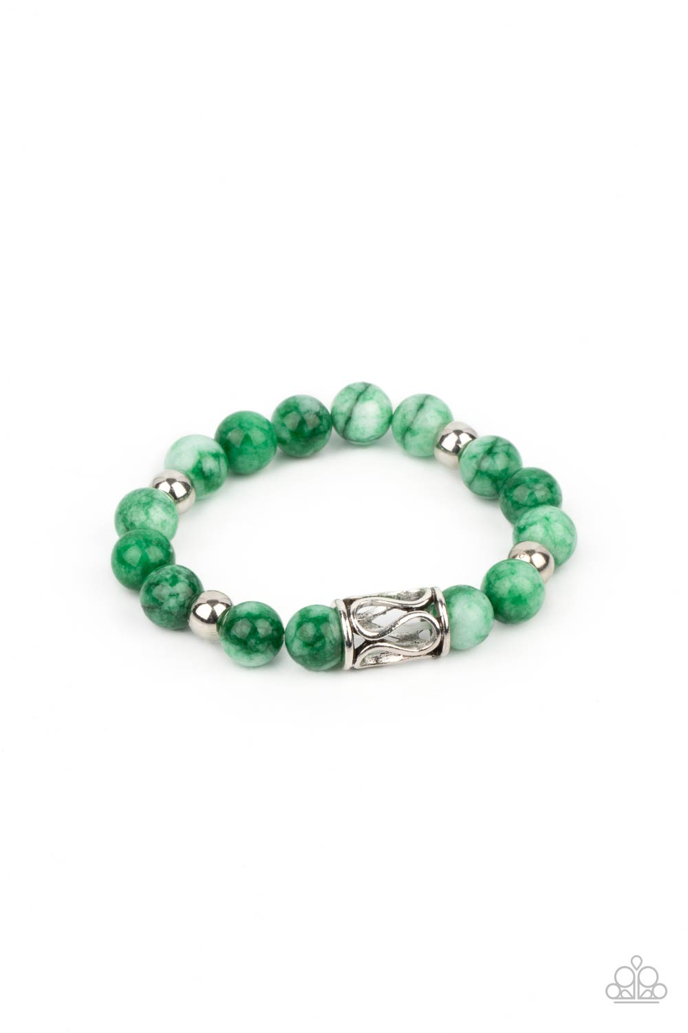 Soothes The Soul - paparazzi Green bracelet 774