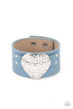 Load image into Gallery viewer, Flauntable Flirt - Blue bracelet A004
