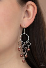 Load image into Gallery viewer, When Life Gives You Pearls - Brown earring 2222
