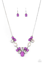 Load image into Gallery viewer, Ethereal Romance - Purple necklace B107
