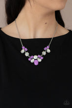 Load image into Gallery viewer, Ethereal Romance - Purple necklace B107
