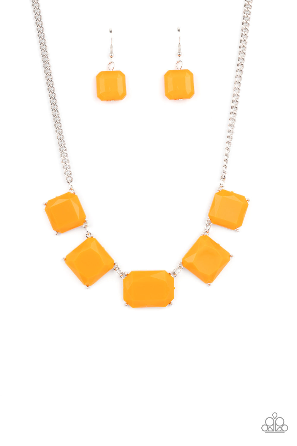 Instant Mood Booster - Orange necklace 1569