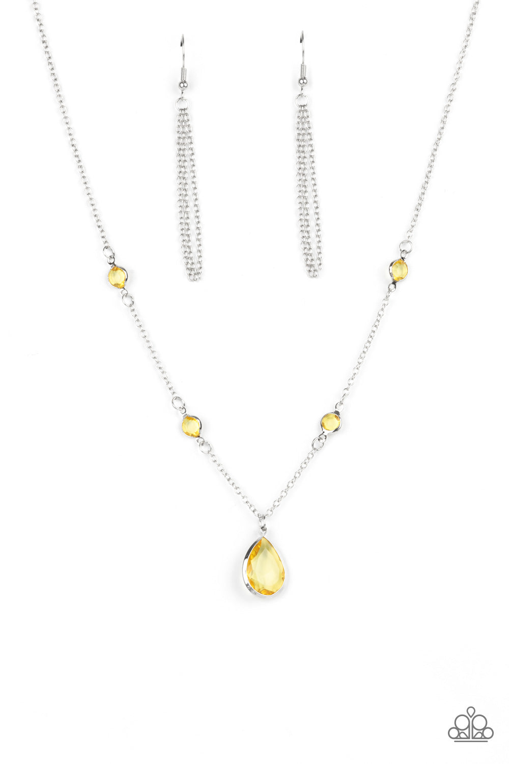 Romantic Rendezvous - Yellow necklace 561