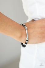 Load image into Gallery viewer, Grounded in Grit - Black bracelet 2124
