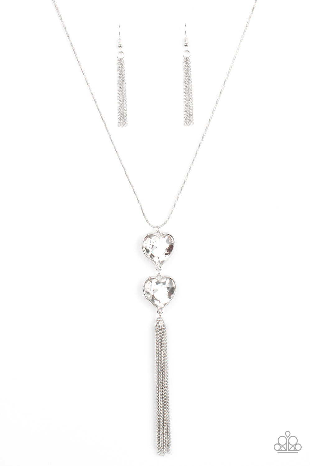 Flirtatious of Them All - White necklace 2108