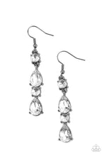 Load image into Gallery viewer, Raise Your Glass to Glamorous - Black earring B115
