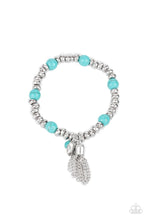 Load image into Gallery viewer, Whimsically Wanderlust - Blue bracelet 746
