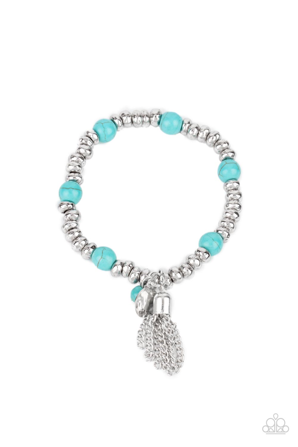 Whimsically Wanderlust - Blue bracelet 746