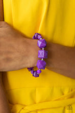 Load image into Gallery viewer, Trendsetting Tourist - Purple bracelet B126
