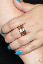 Load image into Gallery viewer, Garden Romance - Copper ring D066

