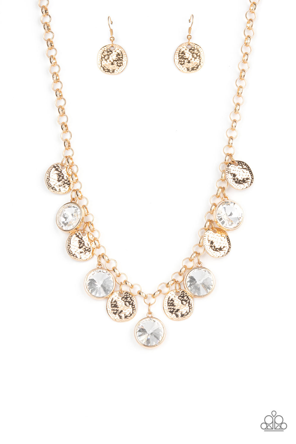 Spot On Sparkle - Gold necklace 1979