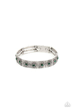 Load image into Gallery viewer, Venetian Valentine - Green bracelet 1648
