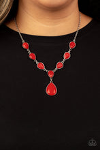 Load image into Gallery viewer, Party Paradise - paparazzi Red necklace 1715

