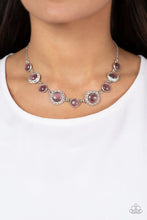 Load image into Gallery viewer, Too Good To BEAM True - Purple necklace B120
