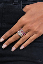 Load image into Gallery viewer, Sizzling Sultry - Pink ring B106
