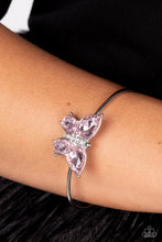 Load image into Gallery viewer, Butterfly Beatitude - Pink cuff bracelet B121
