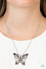Load image into Gallery viewer, Badlands Butterfly - Black necklace B123
