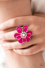 Load image into Gallery viewer, Budding Bliss - Pink ring SEPT 2022 FASHION FIX B127
