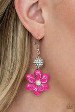 Load image into Gallery viewer, Bewitching Botany - Pink earring SEPT 2022 FASHION FIX B127
