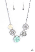 Load image into Gallery viewer, Tea Party Favors - Blue necklace set plus matching bracelet D082
